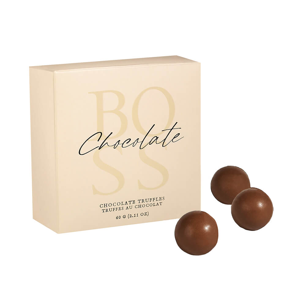 Boss Assorted Individual Wrapped Chocolates - Beige