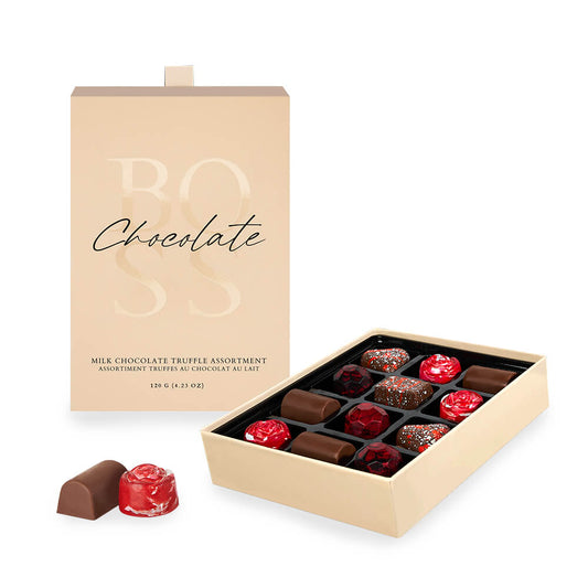 Boss Milk Truffle Assortment - 12 pcs