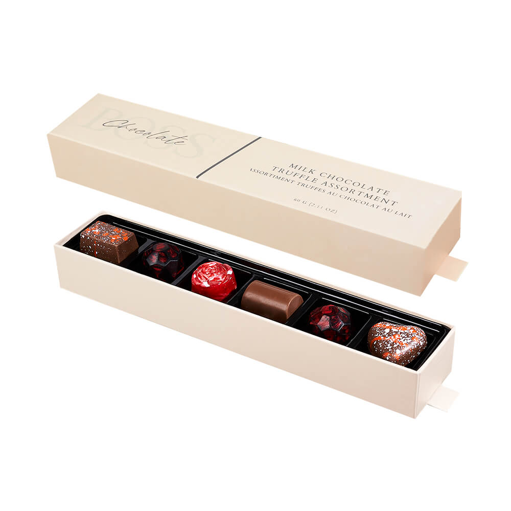 Boss Milk Truffle Assortment - 6 pcs Narrow