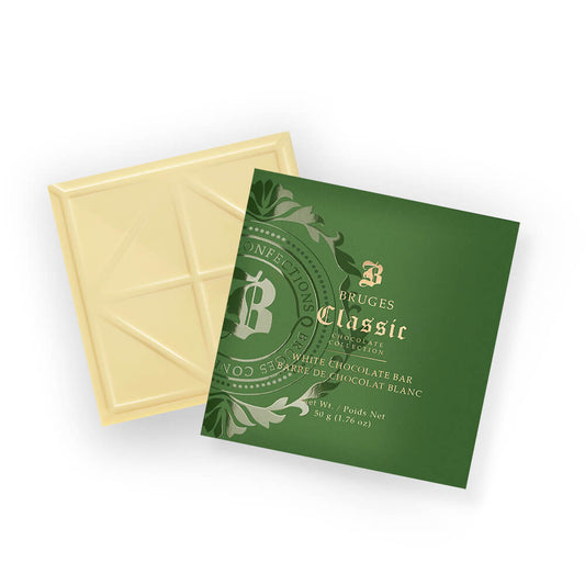 Bruges White Chocolate Bar - 50 g