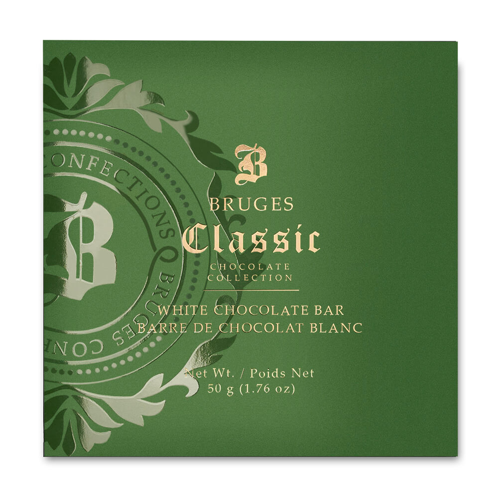 Bruges White Chocolate Bar - 50 g