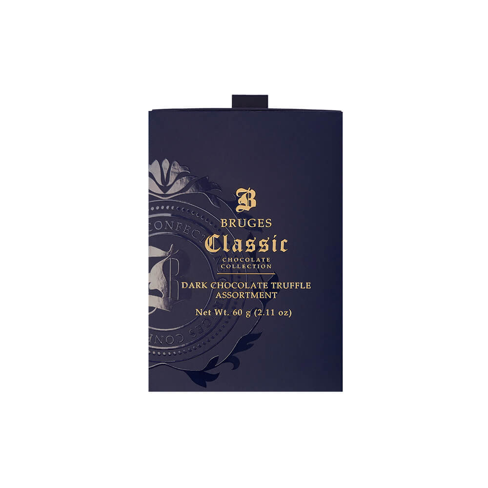 Bruges Dark Truffle Assortment - 6 pcs Small