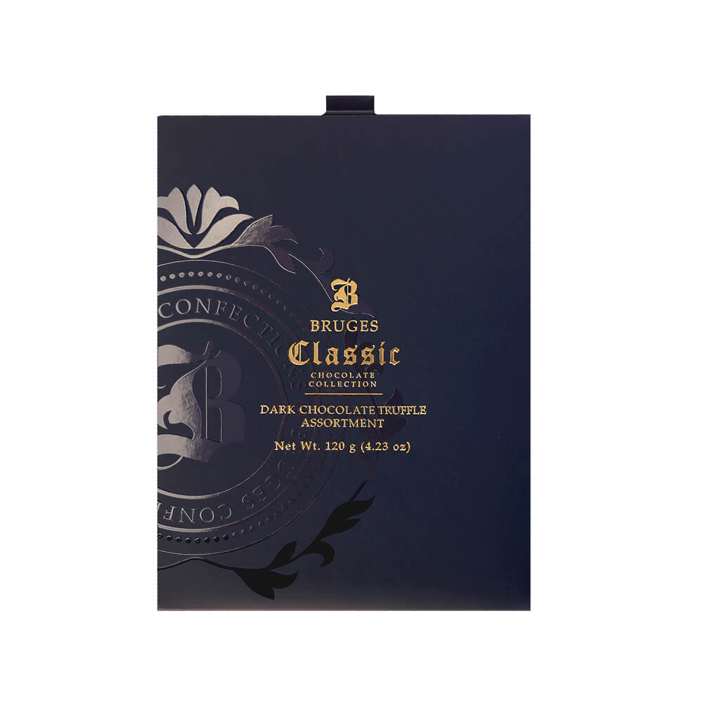 Bruges Dark Truffle Assortment - 12 pcs