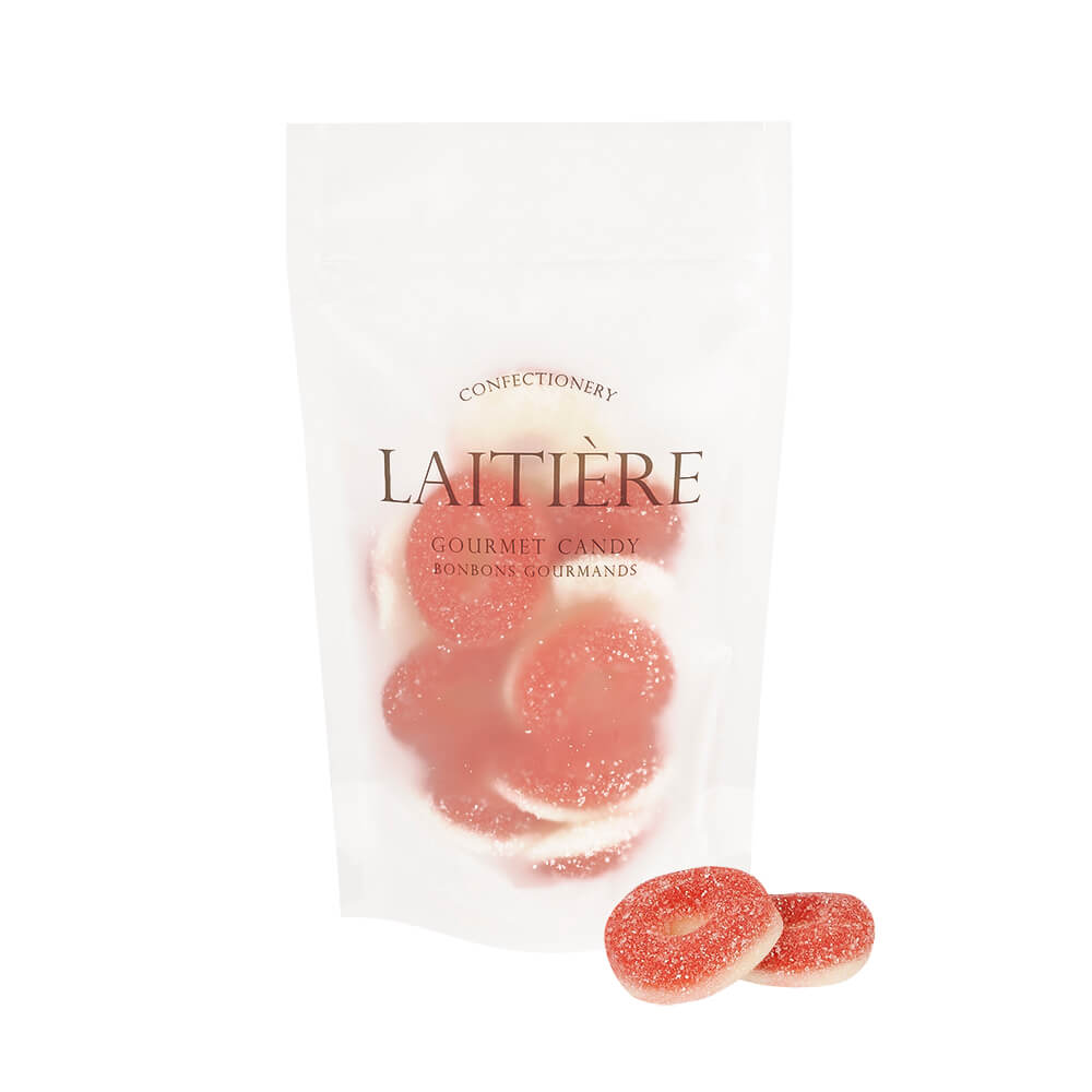 Laitière Cherry Cream Rings Candy Bag