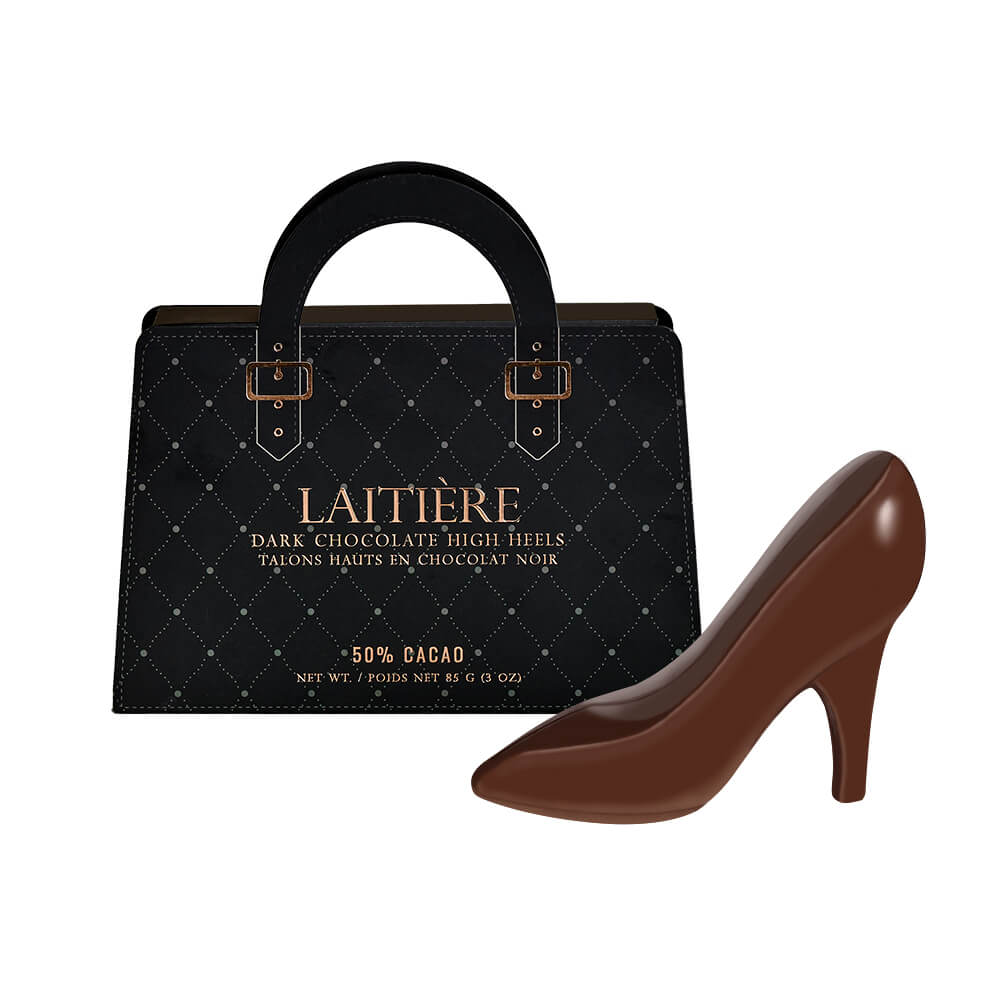 Laitière Dark Chocolate High Heels