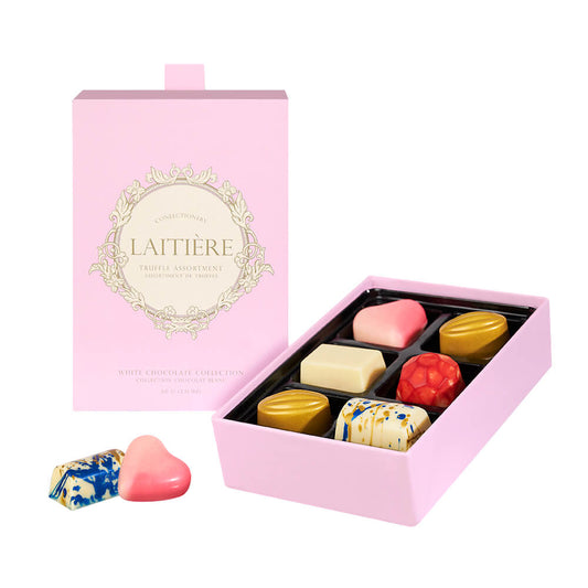 Laitière White Truffle Assortment - 6 pcs Small