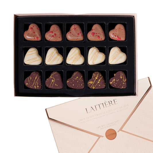 Laitière Chocolate Truffle Love Letter Box