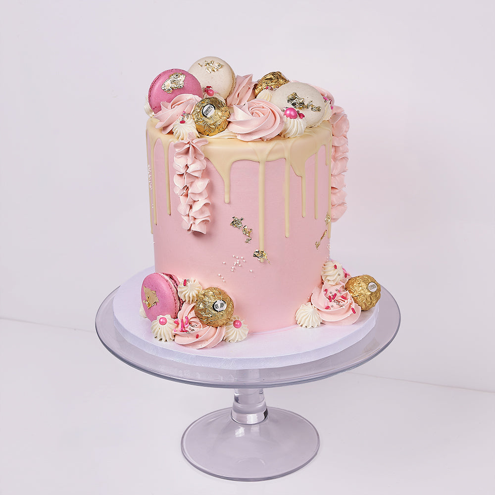 Rosé Luxe Cake
