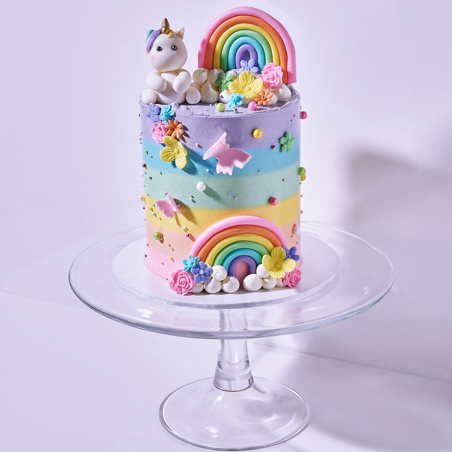 The Unicorn Rainbow Cake
