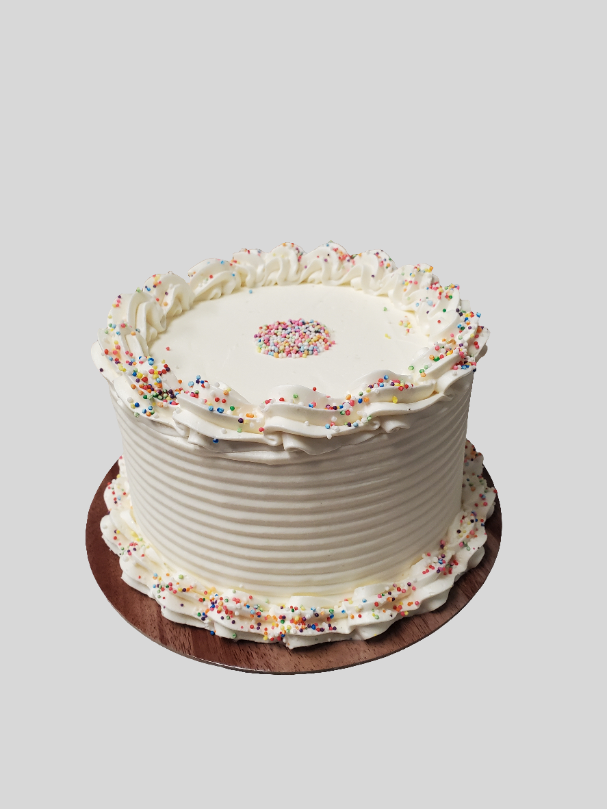 Black + White Layer Cake