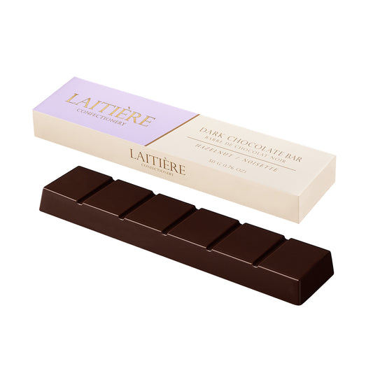 Laitière Center Filled Chocolate Bar - Dark Chocolate Hazelnut