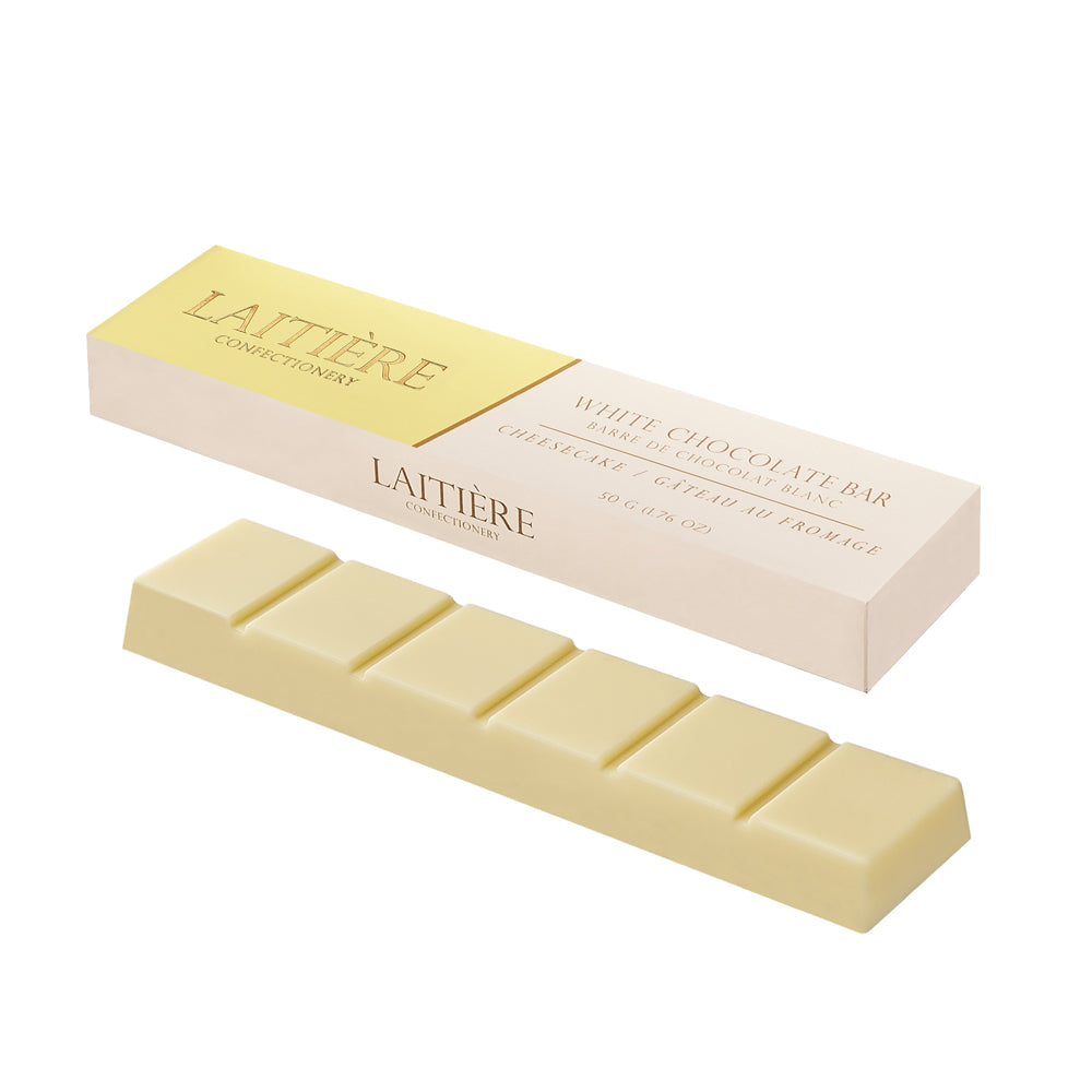 Laitière Center Filled Chocolate Bar - White Chocolate Cheesecake
