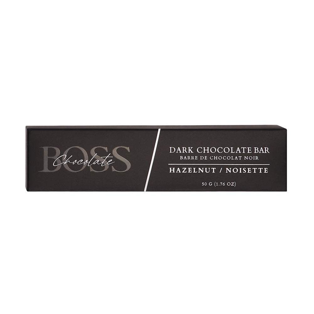 Boss Center Filled Chocolate Bar - Dark Chocolate Hazelnut