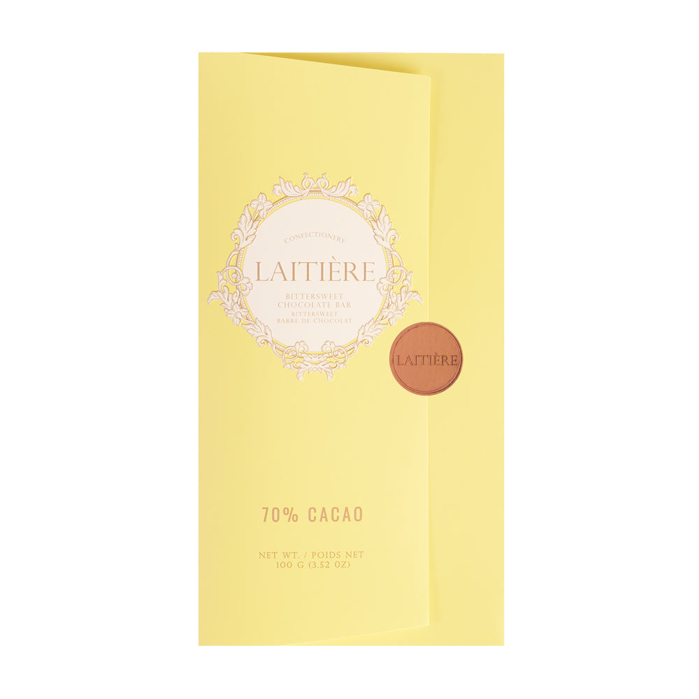 Laitière 70% Dark Chocolate Bar - 100 g