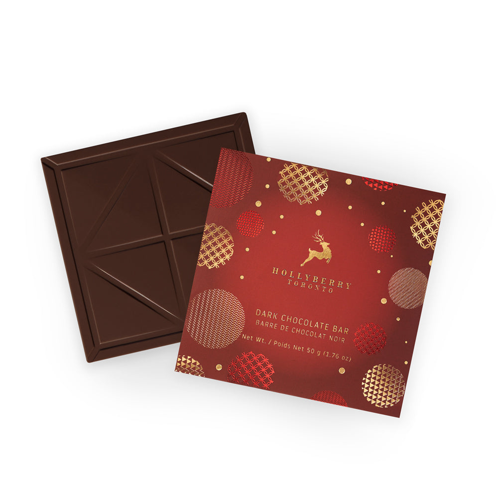 Hollyberry Dark Chocolate Square Bar - 50 g
