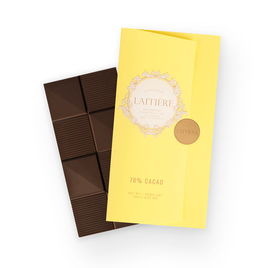 Laitière 70% Dark Chocolate Bar - 100 g