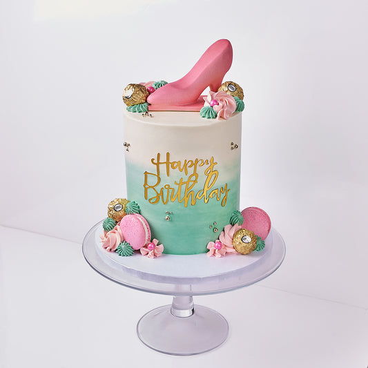 The Velvet Heel Birthday Cake