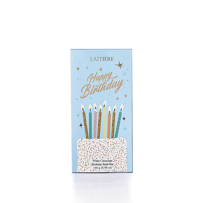 Laitière White Chocolate Birthday Bash Bar - Blue