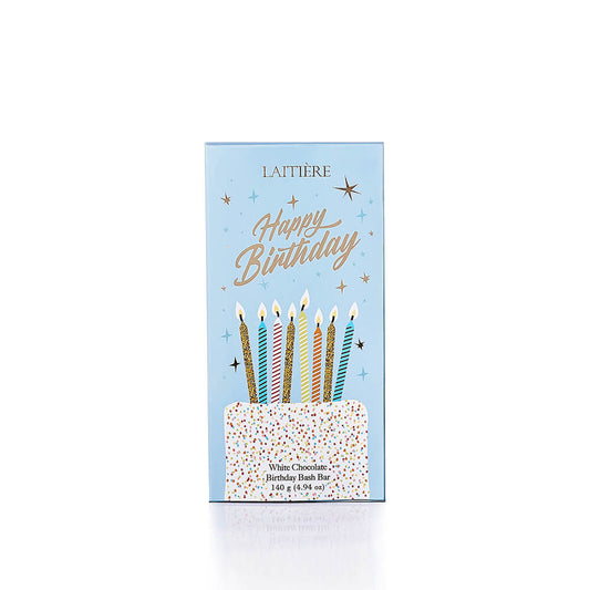 Laitière White Chocolate Birthday Bash Bar - Blue