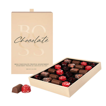 Boss Milk Truffle Assortment - 24 pcs