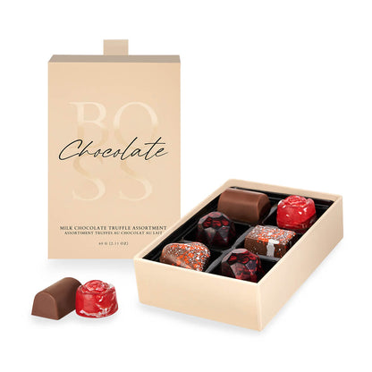 Boss Milk Truffle Assortment - 6 pcs Small