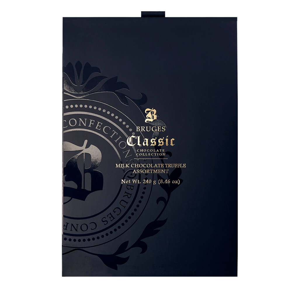 Bruges Dark Truffle Assortment - 24 pcs