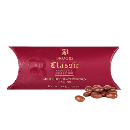 Bruges Milk Chocolate Enrobed Raisins - 30 g
