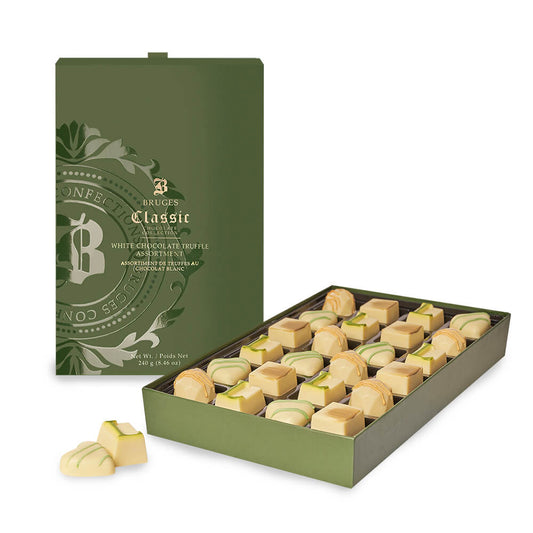 Bruges White Truffle Assortment - 24 pcs
