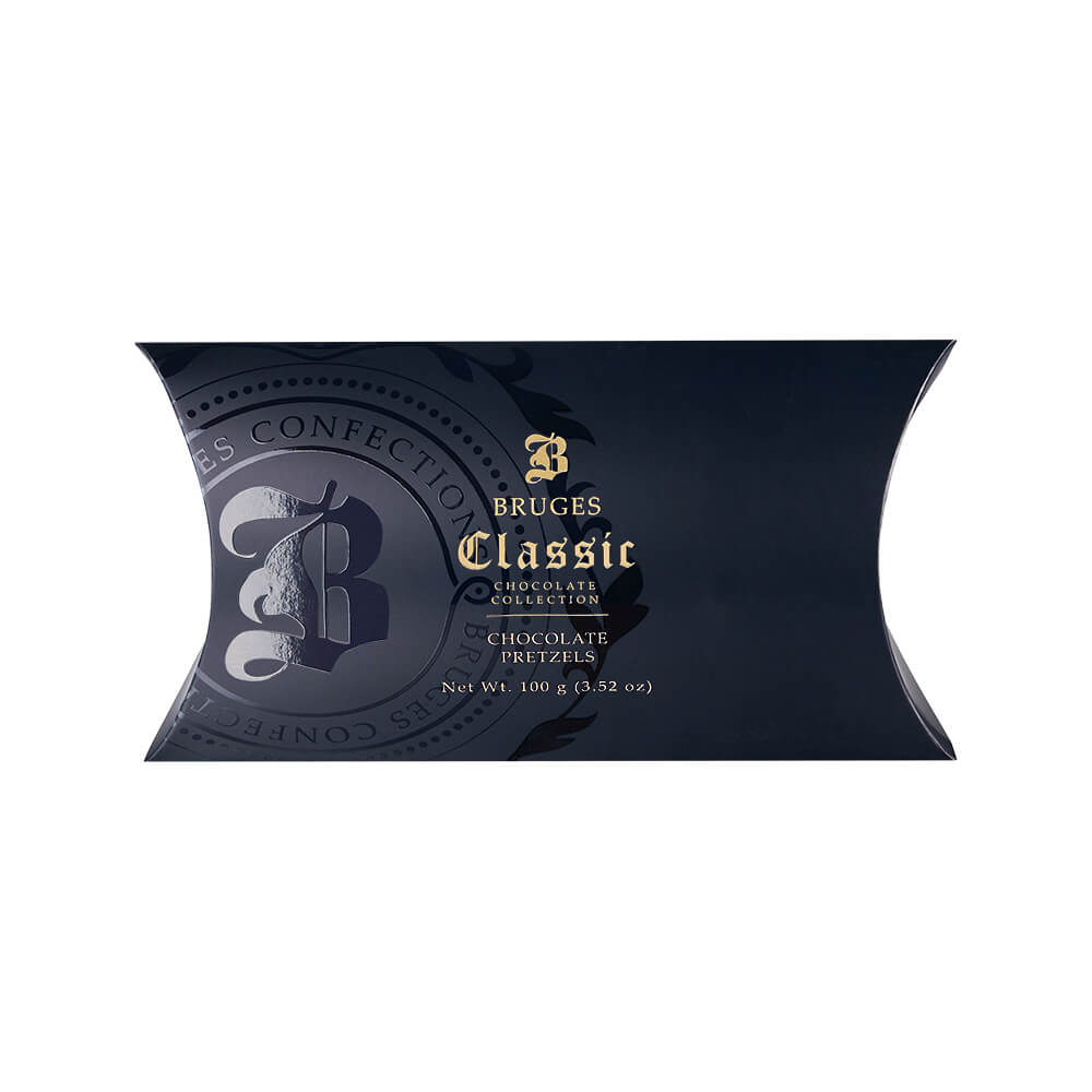 Bruges Chocolate Pretzels - Blue