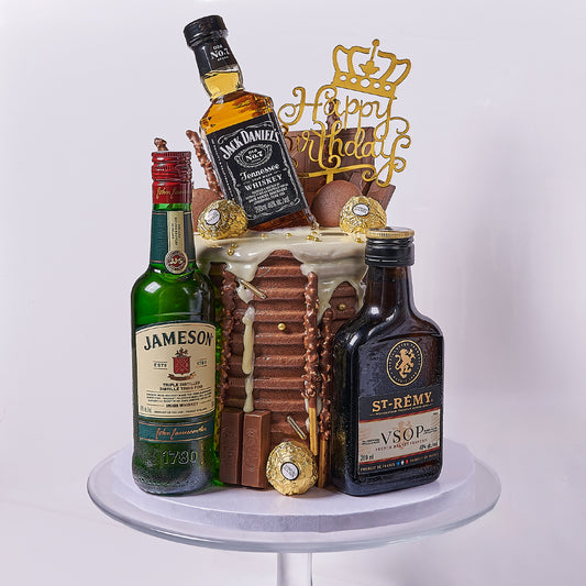 Whiskey Celebration Cake