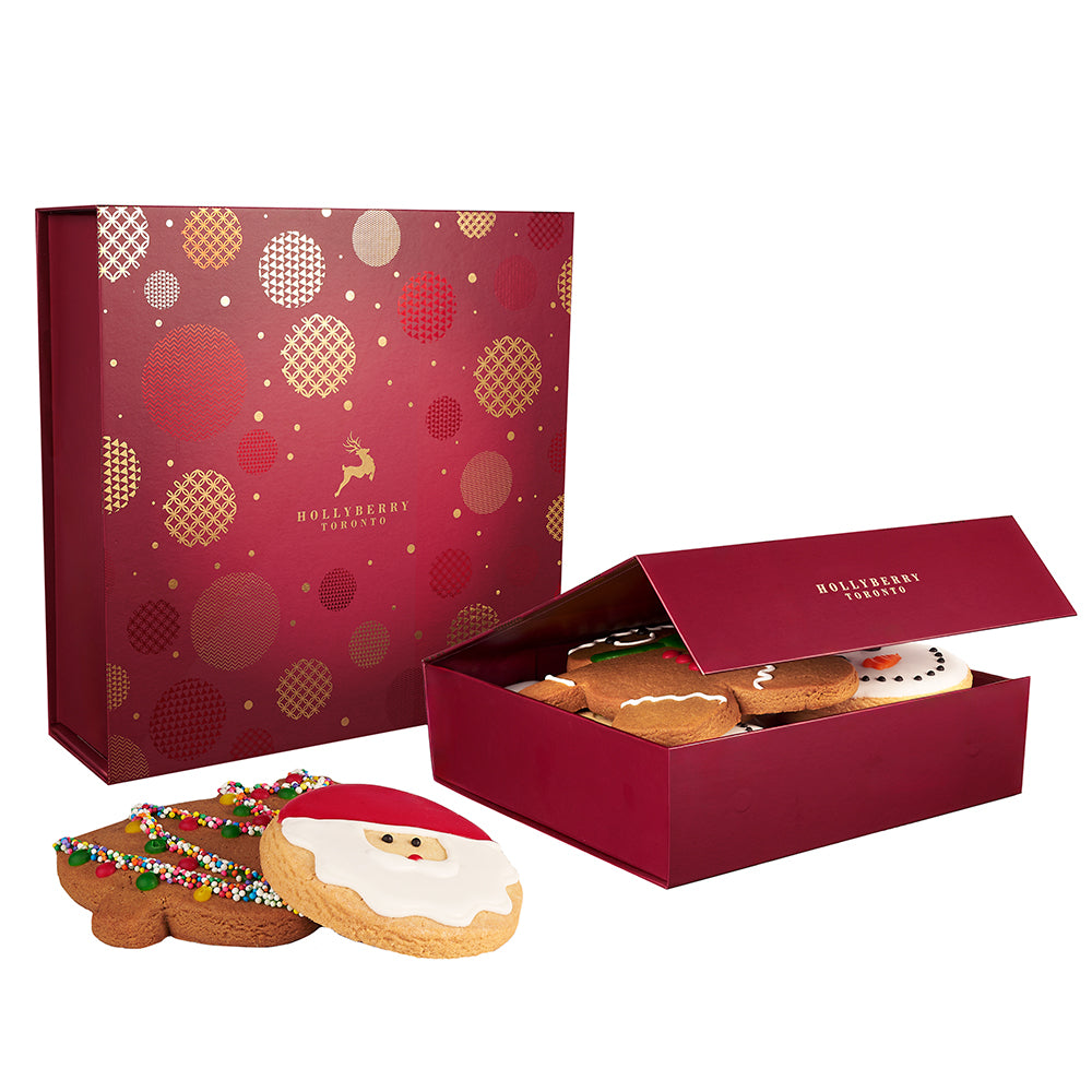 Hollyberry Assorted Cookie Box