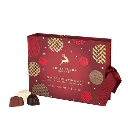 Hollyberry Gourmet Truffle Assortment Book Box