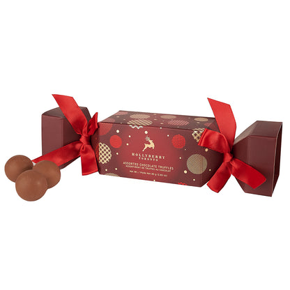 Hollyberry Assorted Chocolate Truffles Firecracker Box