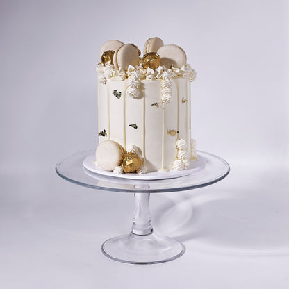 Golden Macaron Cake
