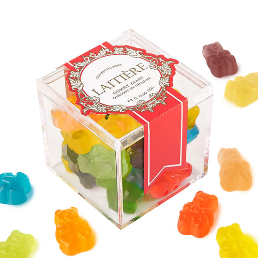 Laitière 12 Flavor Gummy Bears Acrylic Box