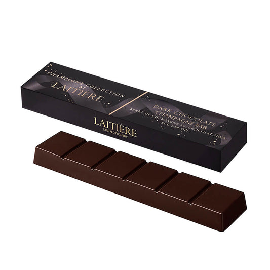 Laitière Center Filled Chocolate Bar - Dark Chocolate Champagne