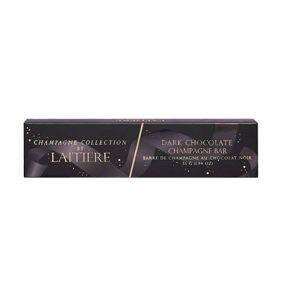 Laitière Center Filled Chocolate Bar - Dark Chocolate Champagne