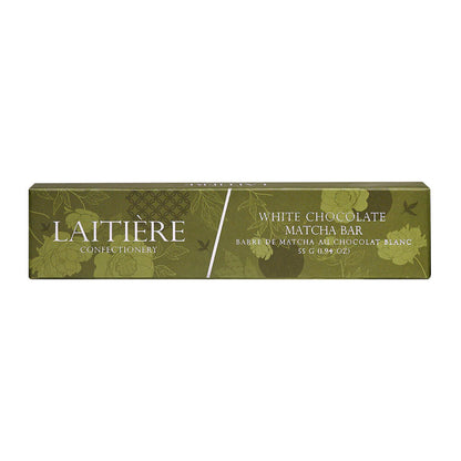 Laitière Center Filled Chocolate Bar - White Chocolate Matcha