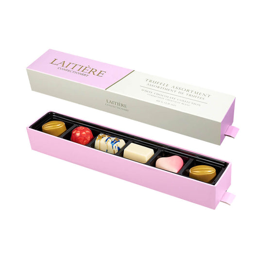 Laitière White Truffle Assortment - 6 pcs Narrow