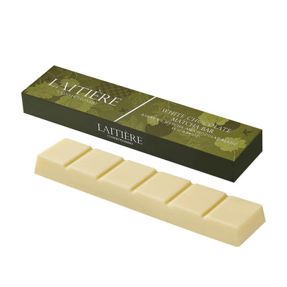 Laitière Center Filled Chocolate Bar - White Chocolate Matcha