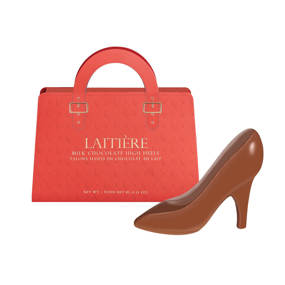Laitière Milk Chocolate High Heels
