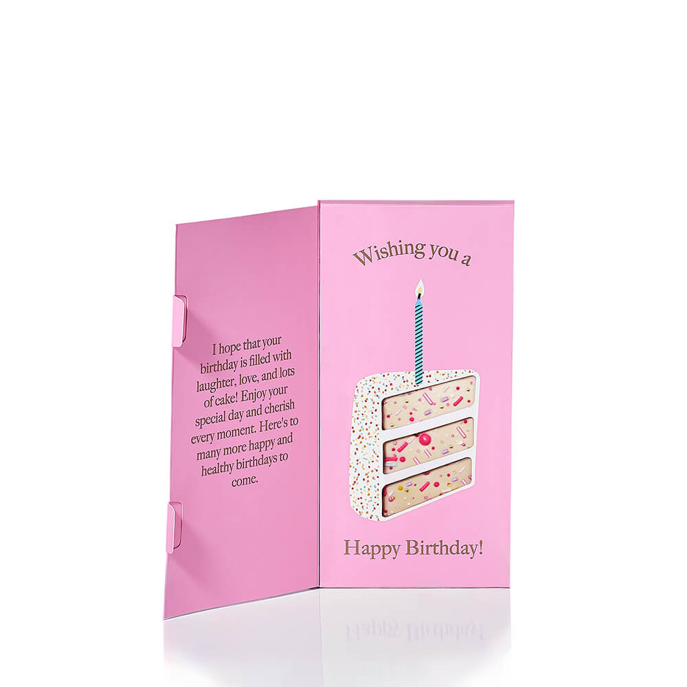 Laitière White Chocolate Birthday Bash Bar - Pink