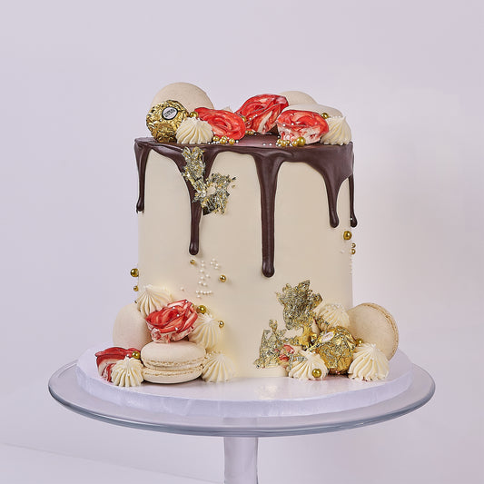 The Crimson Luxe Cake
