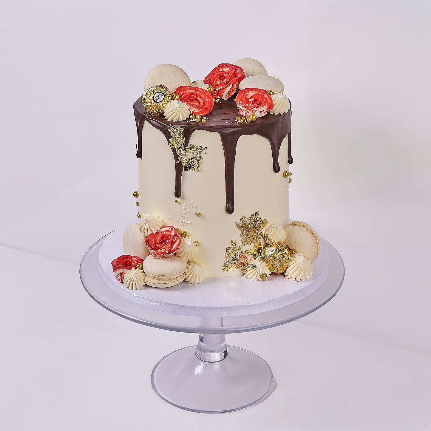 The Crimson Luxe Cake
