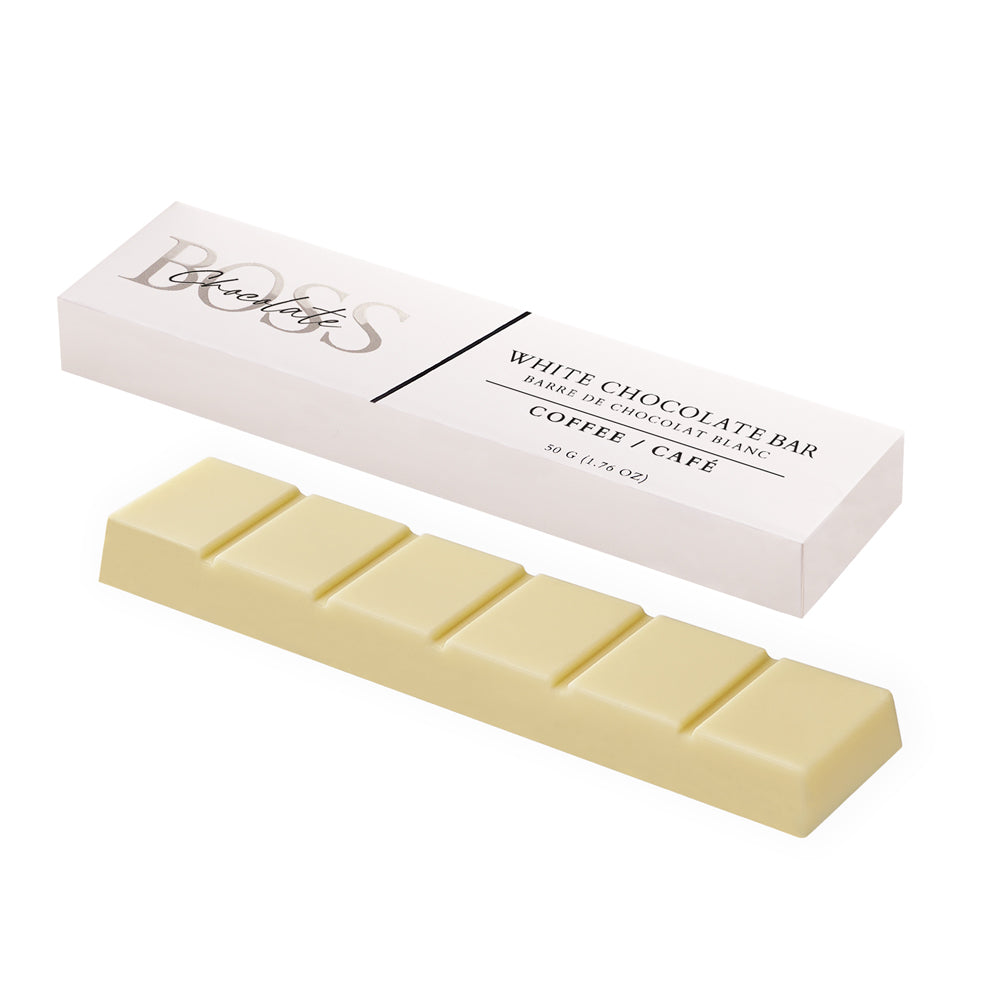 Boss Center Filled Chocolate Bar - White Chocolate Coffee