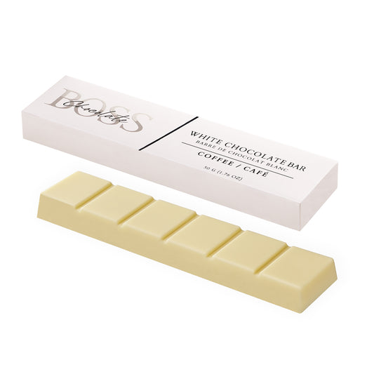 Boss Center Filled Chocolate Bar - White Chocolate Coffee