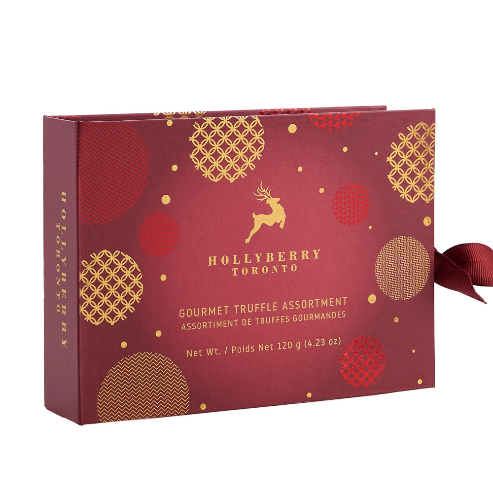 Hollyberry Gourmet Truffle Assortment Book Box