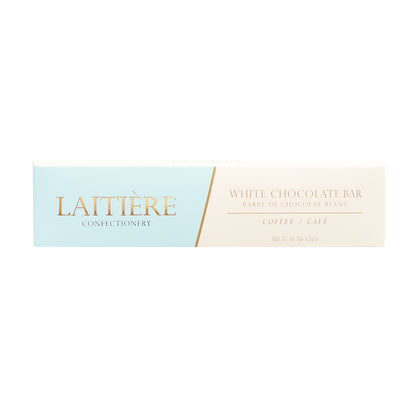 Laitière Center Filled Chocolate Bar - White Chocolate Coffee