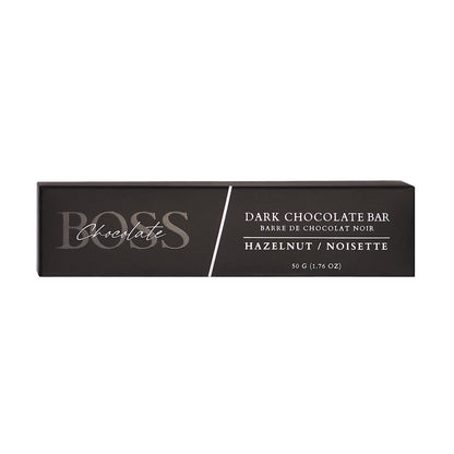 Boss Center Filled Chocolate Bar - Dark Chocolate Hazelnut