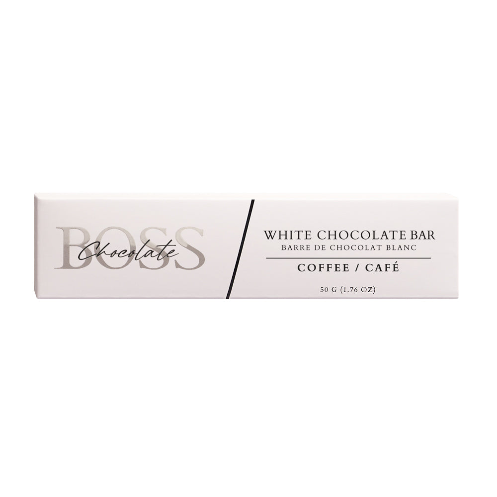 Boss Center Filled Chocolate Bar - White Chocolate Coffee